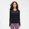 Playera Deportiva Mujer Cuello Redondo Ajustada y Transpirable