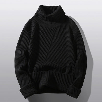 Suéter Cuello Alto Grueso Casual para Hombre - Image 7