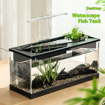 Acuario Automático con Calefacción Integrada y Iluminación LED