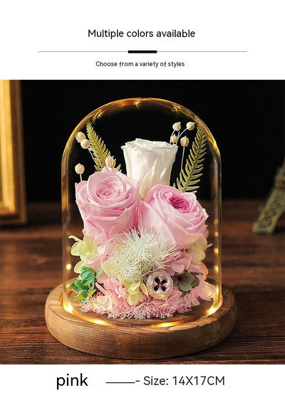 Rosa Eterna en Cúpula de Cristal - Regalo Perfecto para San Valentín - Image 9