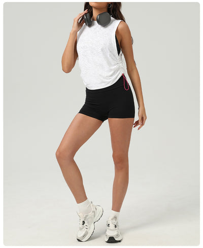 Blusa Deportiva Sin Mangas Jacquard para Mujer - Transpirable - Image 9