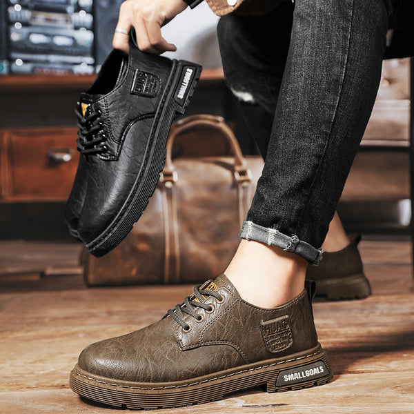 Botas de Cuero para Hombre - Estilo Casual y Trabajo