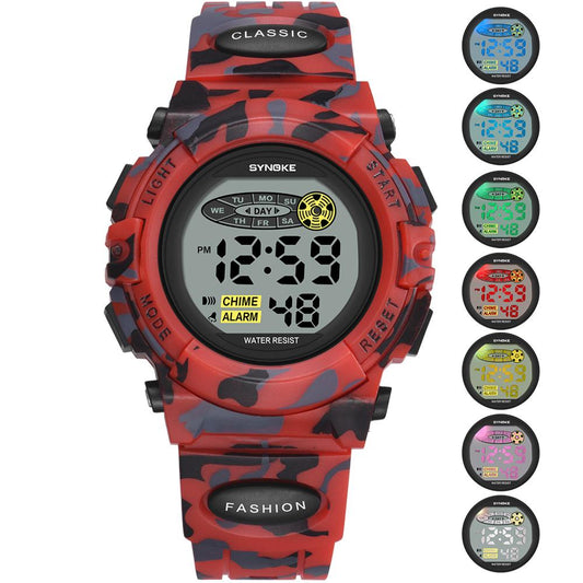 Reloj Electrónico Luminoso Multicolor para Niños y Estudiantes - Image 2