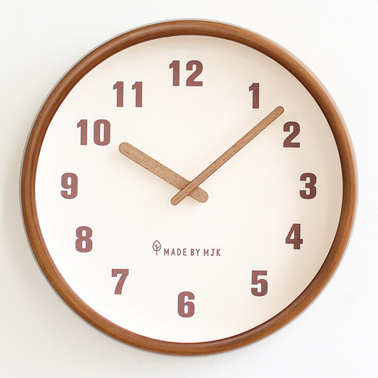 Reloj de Pared Minimalista Moderno en Madera Maciza Estilo Retro - Image 7