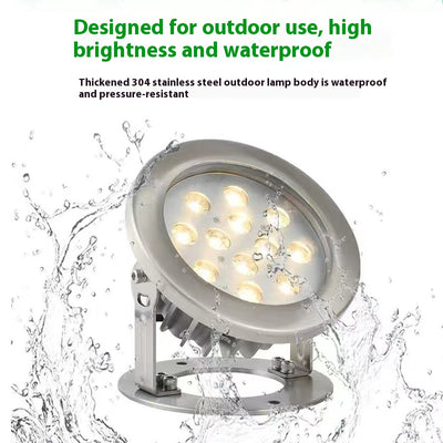 Lámpara Subacuática LED para Piscina y Fuentes de Exterior - Image 3