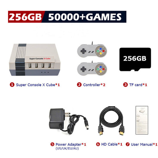 Consola Retro Clásica Roja y Blanca con 620 Juegos Integrados - Image 8