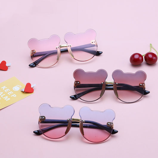 Gafas de Sol Infantiles Diseño Orejas de Gato sin Marco - Image 18