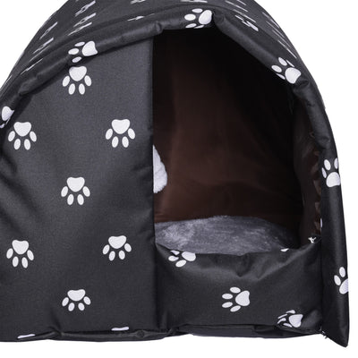 Casa para Gatos de Exterior con Tela Oxford Impermeable y Protección Solar - Image 4