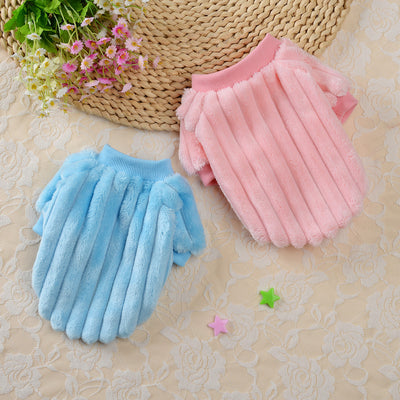 Suéter Polar Reversible para Mascotas Pequeñas - Ropa Cómoda para Perros y Gatos - Image 7