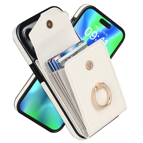 Funda Protectora de Cuero para Móvil con Diseño Piano