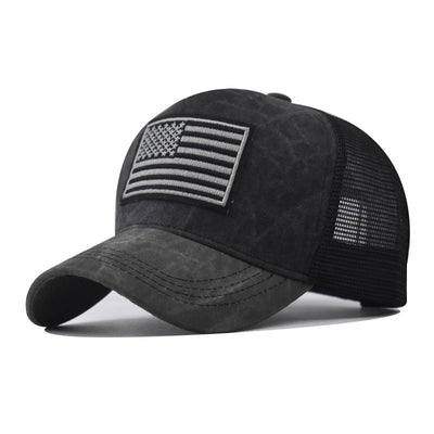Gorra Hombre Lavada Desgastada Transpirable con Bordado - Image 15