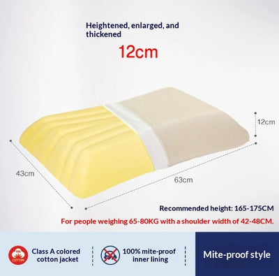 Almohada Ergonómica Reforzada de Alto Loft para Dormir de Lado - Image 11