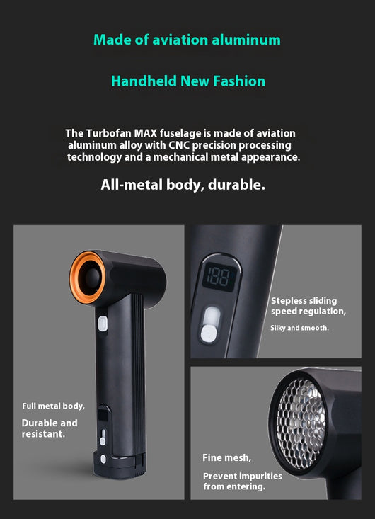 Ventilador Turbina Portátil MAX para Auto de Alta Velocidad - Image 22