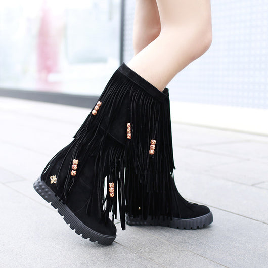 Botas Casuales Talla Grande para Mujeres - Comodidad y Estilo - Image 4