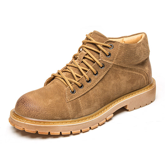 Zapatos de Trabajo Estilo Británico Transpirables Corte Medio - Image 14