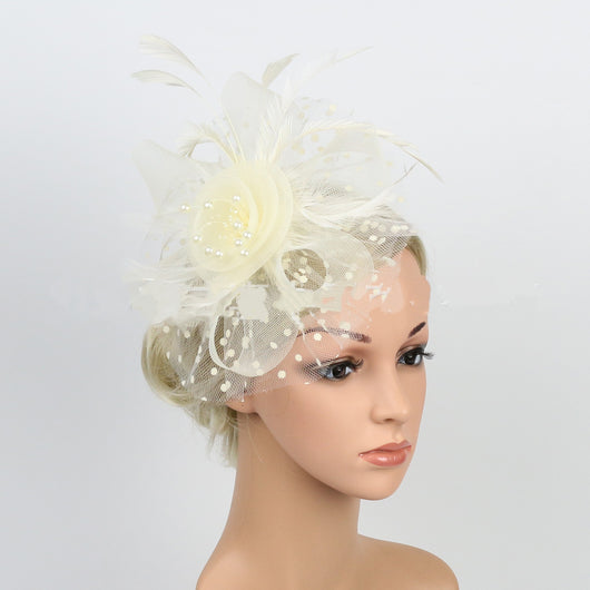 Diadema de Novia Elegante con Malla Billycock - Image 19