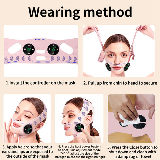 Vendaje Masajeador de Microcorriente EMS - Instrumento de Belleza de Baja Frecuencia - Image 21