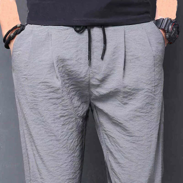 Pantalones Deportivos Frescos de Nueve Puntos - Corte Relajado