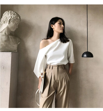 Blusa sin tirantes con hombros al descubierto - Image 9
