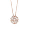 Four-leaf Clover Double-wear Necklace Female European And American Jewelry Ins Does Not Fade Rose Dorado