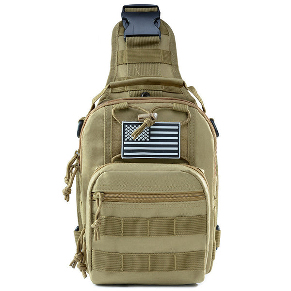 Bolsa Mensajera Táctica Impermeable en Tela Oxford con Camuflaje