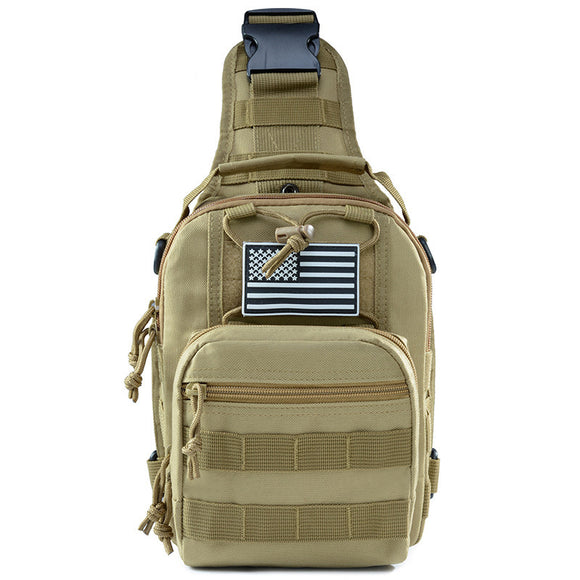 Bolsa Mensajera Táctica Impermeable en Tela Oxford con Camuflaje