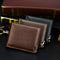 Cartera Corta para Hombre Estilo Fashion Casual con Borde de Hierro