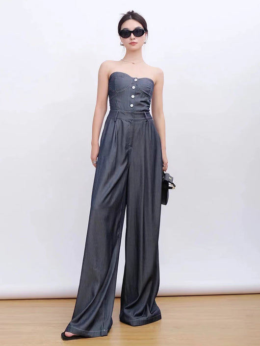Jumpsuit Elegante con Sostén Integrado para Mujer - Image 12