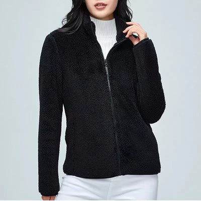 Cardigan Deportivo de Forro Polar para Mujer con Cierre de Cremallera - Image 10