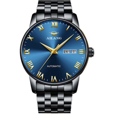 Reloj Cronógrafo de Acero Inoxidable para Hombre con Luminosidad y Resistencia al Agua