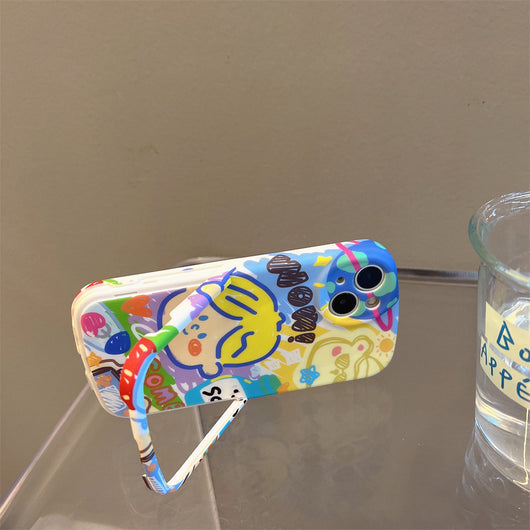 Funda para Celular Pareja Cartoon Graffiti - Image 10