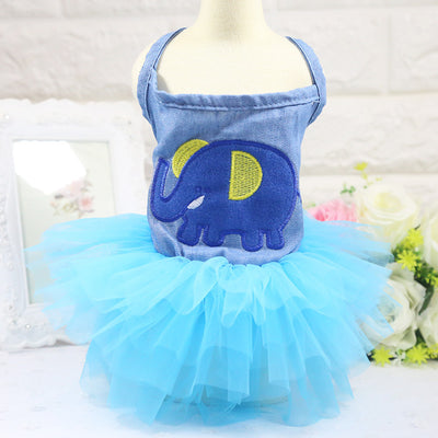 Falda de Tirantes a Rayas para Mascotas - Diseño Elegante y Cómodo - Image 8