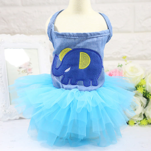 Falda de Tirantes a Rayas para Mascotas - Diseño Elegante y Cómodo - Image 8