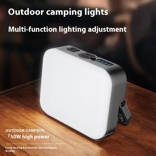 Lámpara Portátil para Campamento - Luz Ambiental de Tienda