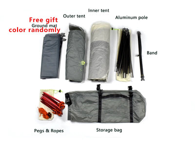 Tienda de Campaña Profesional de Aluminio Anti-Tormenta para Todas las Estaciones - Image 8