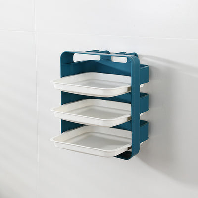 Repisa Flotante de Cocina Montada en Pared - Organizador Multifuncional - Image 12