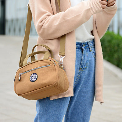 Bolso Crossbody Impermeable con Múltiples Cierres