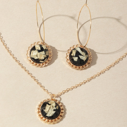 Conjunto de Joyas Minimalista Versátil - Estilo Frío y Moderno