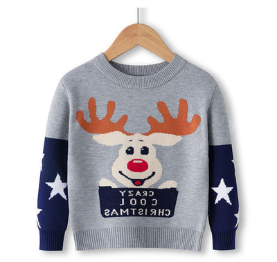 Suéter Infantil Doble Capa de Algodón para Otoño, Invierno y Navidad - Image 32