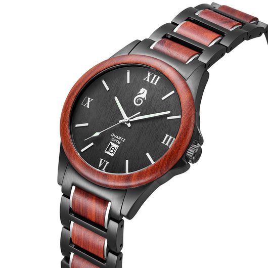 Reloj de Cuarzo para Hombre con Sándalo Negro - Image 34