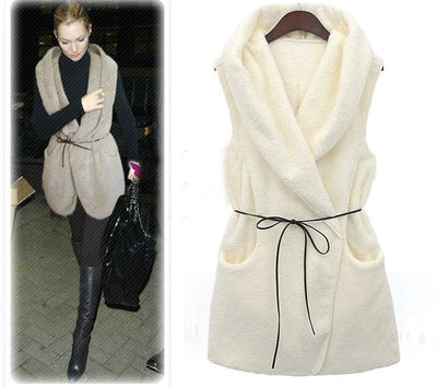 Chaleco Acolchado de Lana Suave Talla Grande - Abrigo Cálido Versátil - Image 16