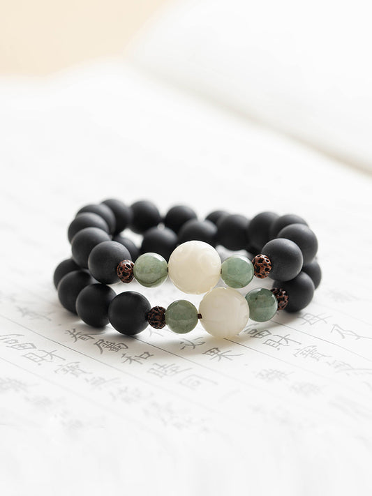 Pulsera de Cuentas Bodhi Buddha Tianyizi - Raíz Medicinal Original - Image 2