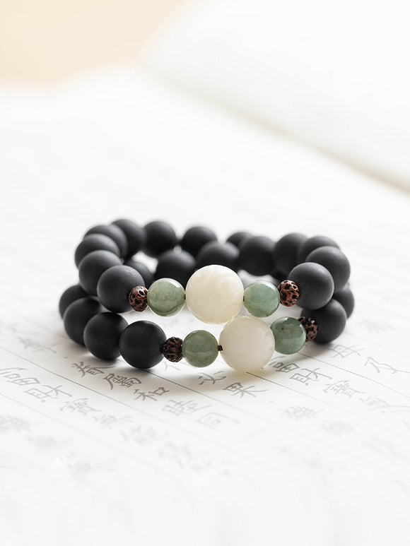 Pulsera de Cuentas Bodhi Buddha Tianyizi - Raíz Medicinal Original
