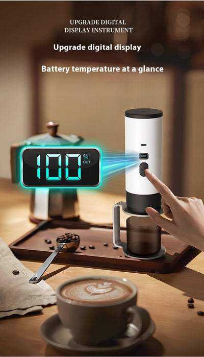 Cafetera Cápsula Portátil Automática con Calentamiento Inalámbrico - Image 13