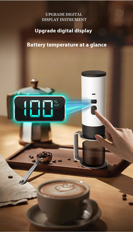 Cafetera Cápsula Portátil Automática con Calentamiento Inalámbrico - Image 13