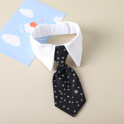 Babero Elegante para Mascotas Estilo Gentleman con Toalla Absorbente - Image 11