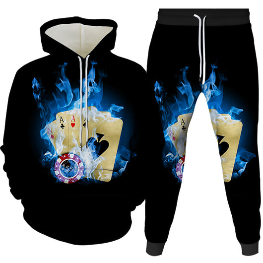 Sudadera Hoodie Unisex con Estampado Digital de Dos Piezas - Image 5