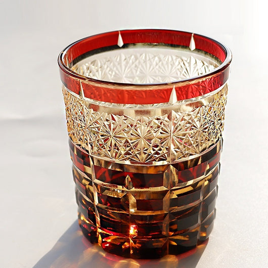 Vaso de Cristal Asterismo Estilo Edo Japonés - Image 29