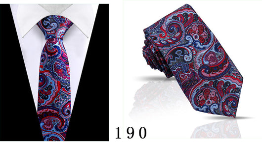 Corbata Casual Ejecutiva de Poliéster Jacquard para Hombre - Image 44