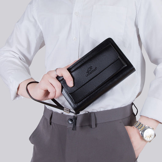 Portafolios Ejecutivo Doble Cierre Gran Capacidad para Hombre - Image 2